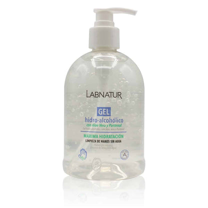 Gel Hidroalcohólico Aloe Vera 500 ml con Dosificador Labnatur| Higiene de Manos | Limpieza e Hidratación_0