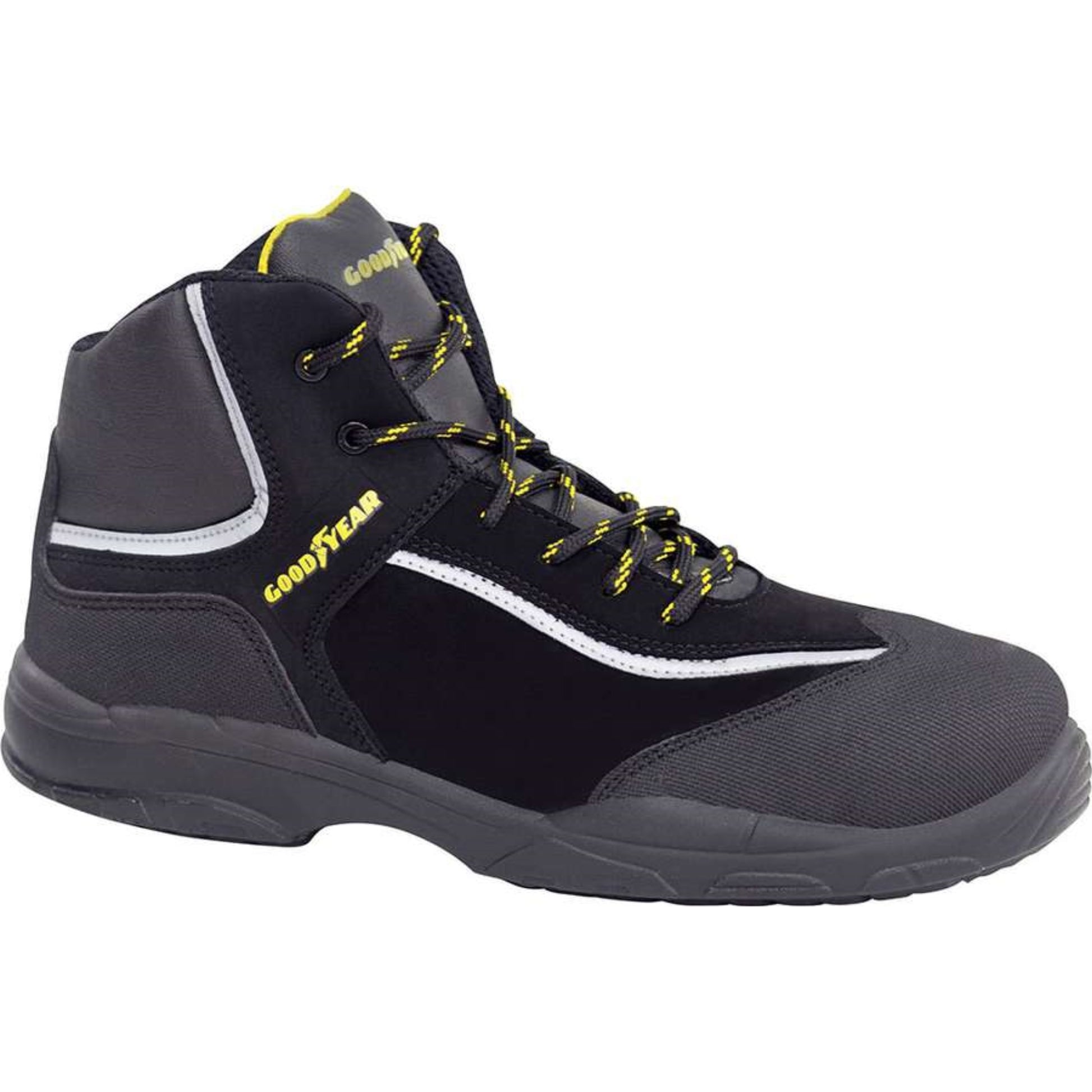Goodyear Bota De Seguridad En Piel Nobuk Hidrorepelente Color Negro Talla 35_0