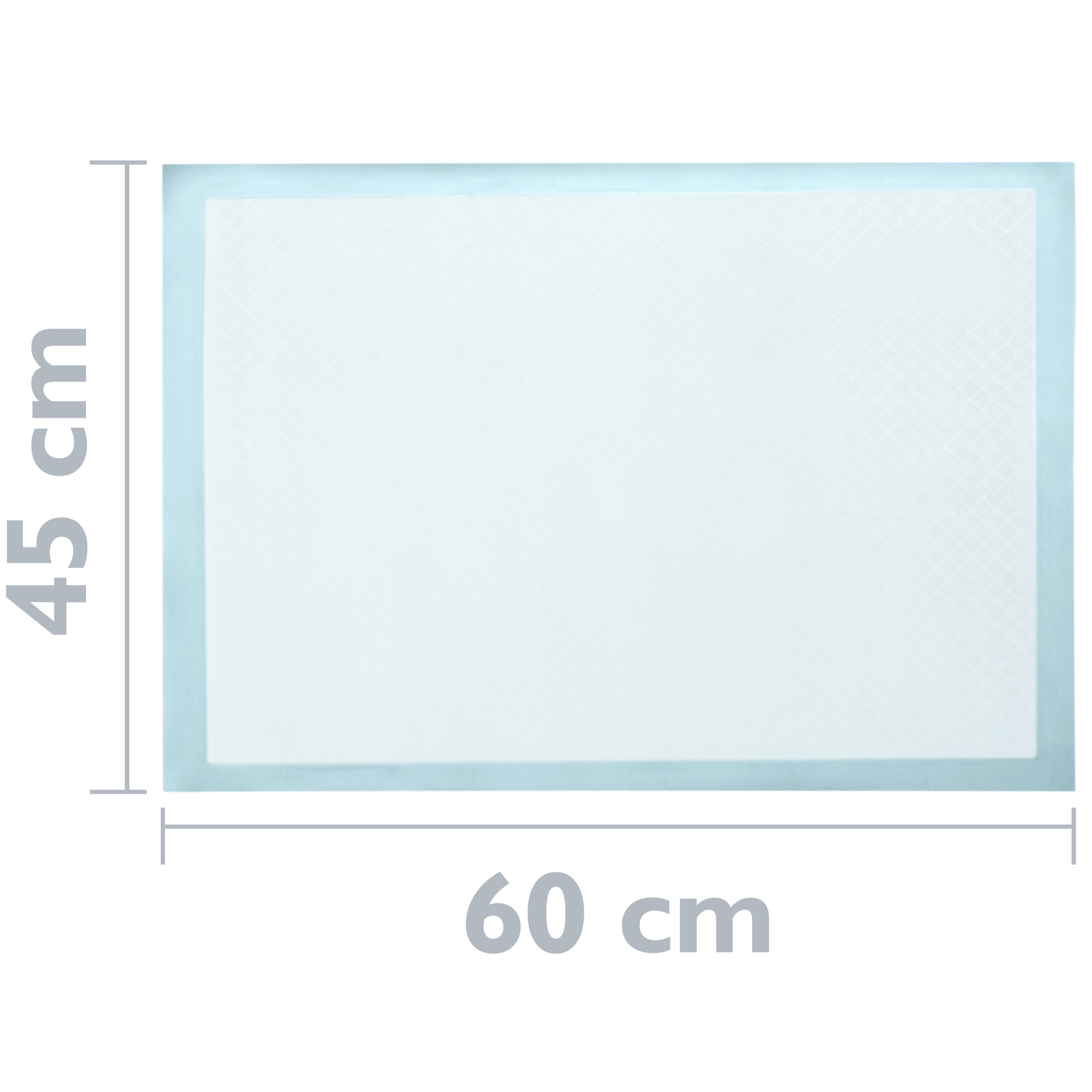 50 Empapadores Absorbentes De 45 X 60 Cm. Toallas De Entrenamiento Para Perros Cachorros_2