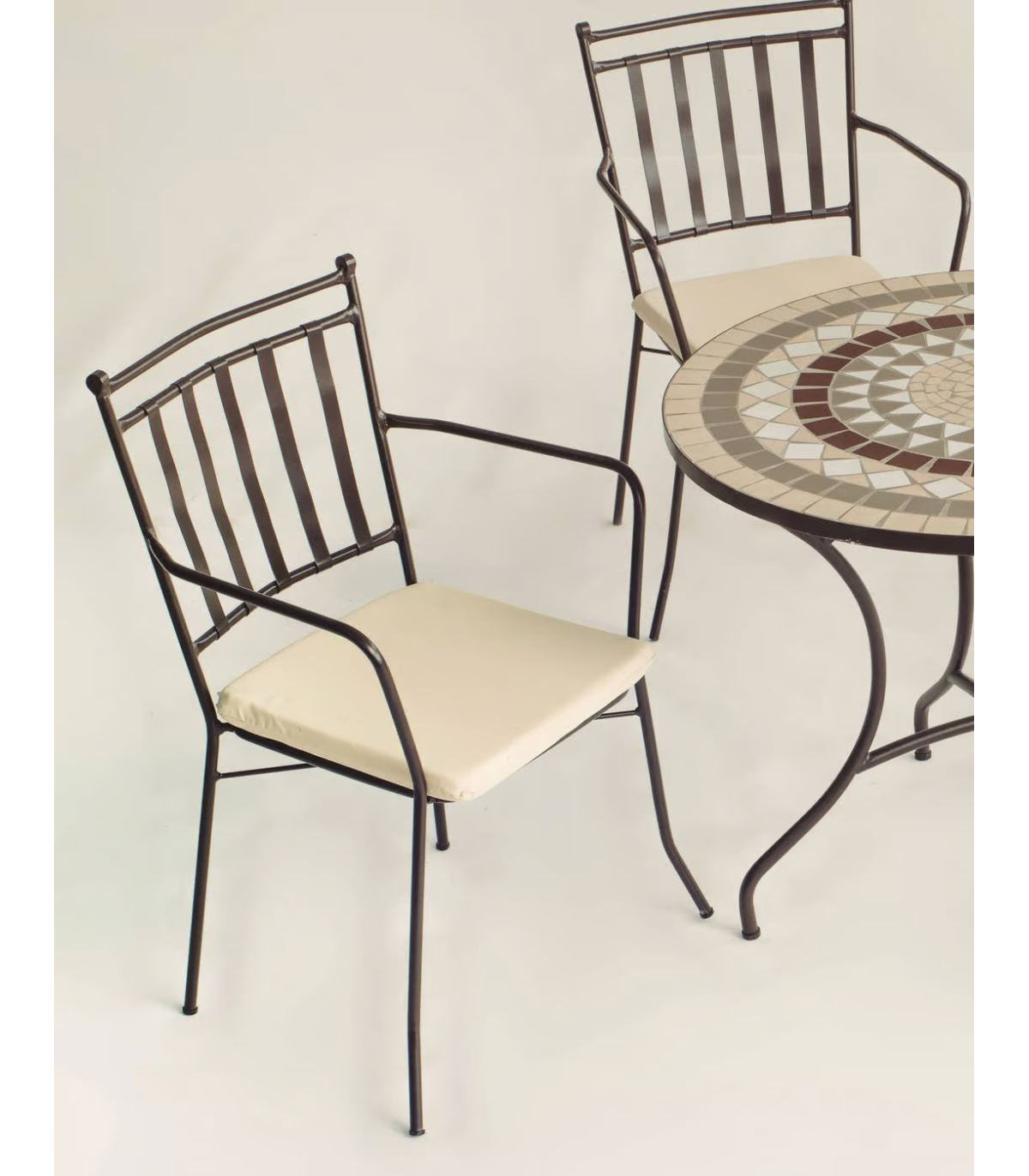Sillón Acero Shifa-3br Negro Apilable Con Cojín 90 Cm(alto) 54 Cm(ancho)54 Cm(fondo)_0