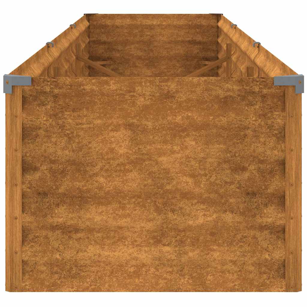 Jardinera Elevada 291x50x36 Cm De Acero Corten_4