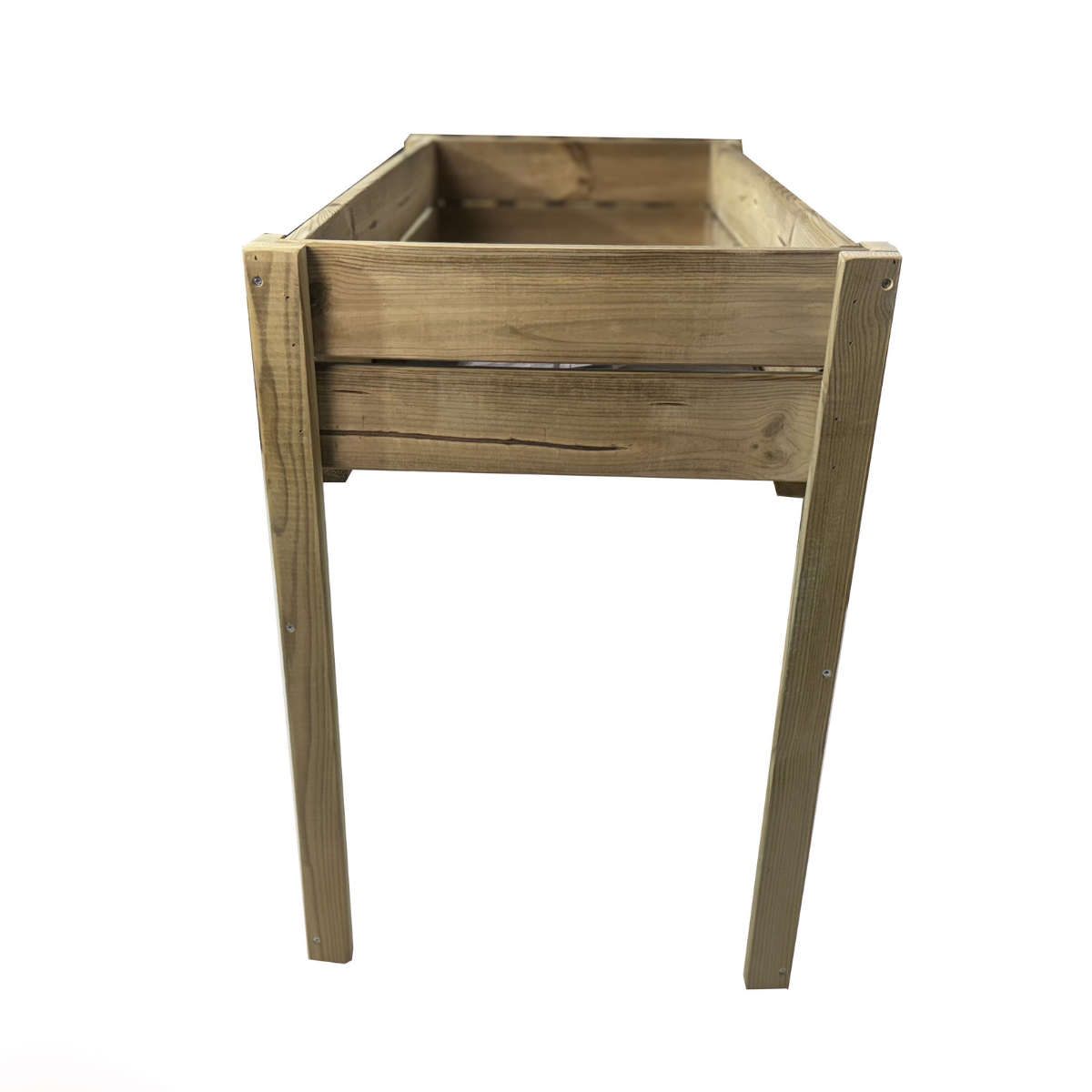 Mesa De Cultivo Nika  Madera Rectangular 100x50x74 Cm - Vidahuerto._2