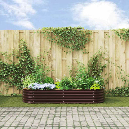 Cama Elevada Marrón 240 X 80 X 44 Cm Acero_3