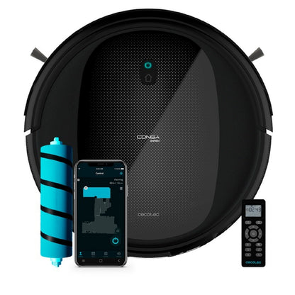 Cecotec Robot Aspirador Conga 2290 Absolute. 2100 Pa App Tecnología Gyro 3 Niveles De Potencia Y De Fregado Cepillo Sili_0