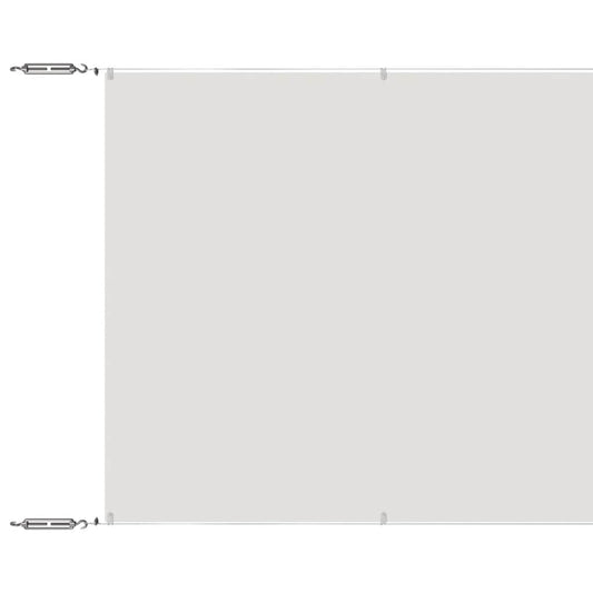 Vidaxl Toldo Vertical Blanco 60x1200 Cm Tela Oxford_0