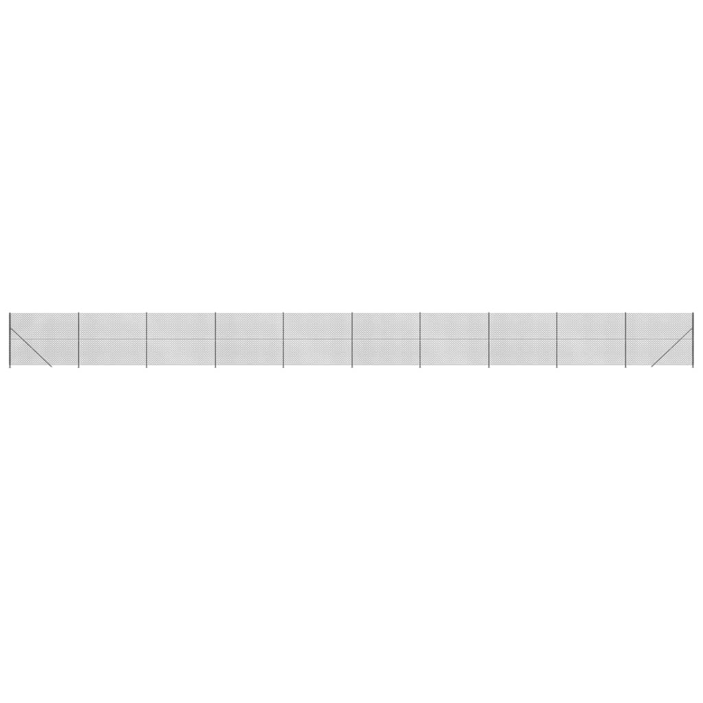 Cerca De Alambre Con Brida Gris Antracita 2x25 M / Vetonek_0