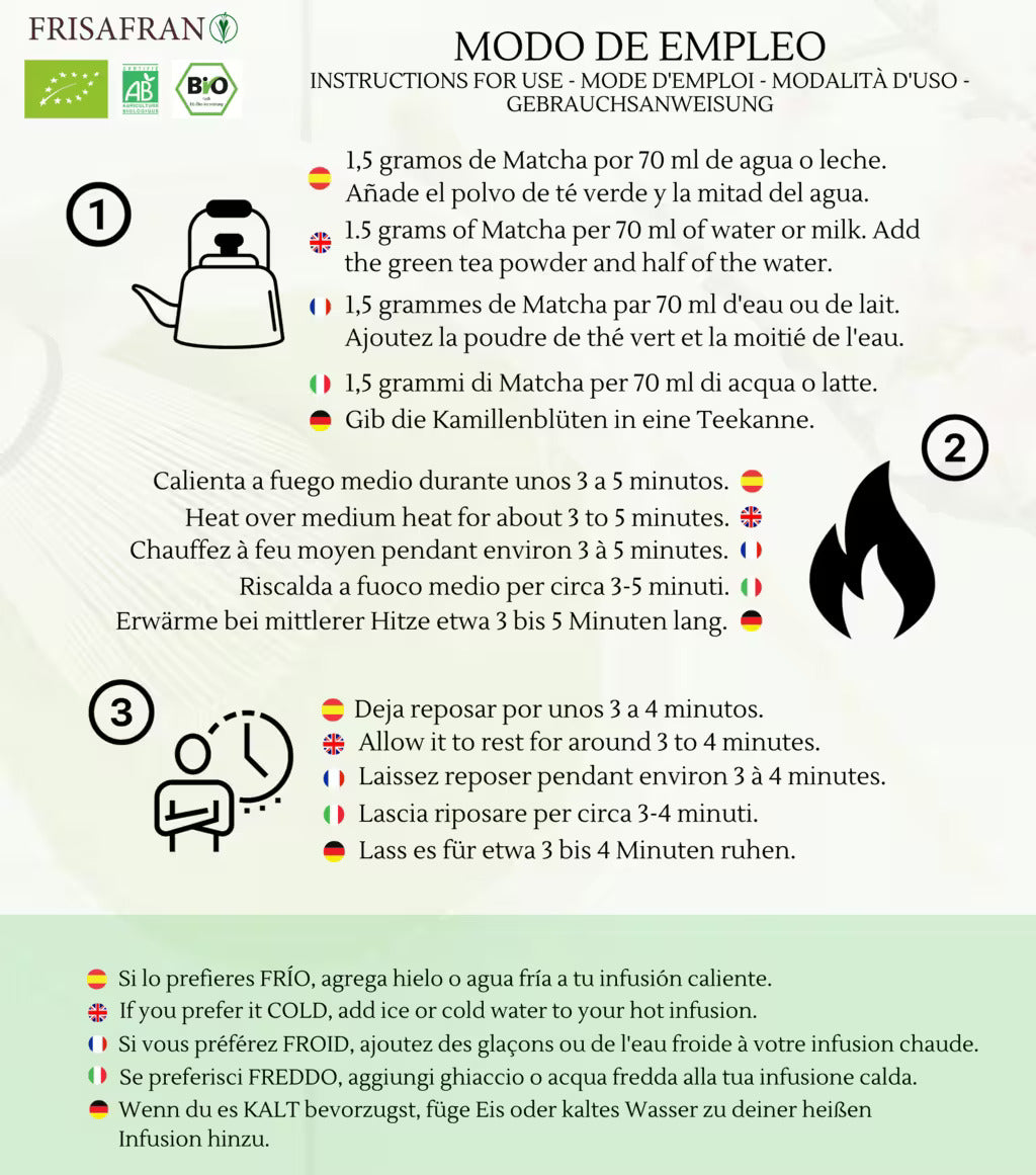 Té Verde Matcha - Calidad Y Sabor | Frisafran 100 G_4