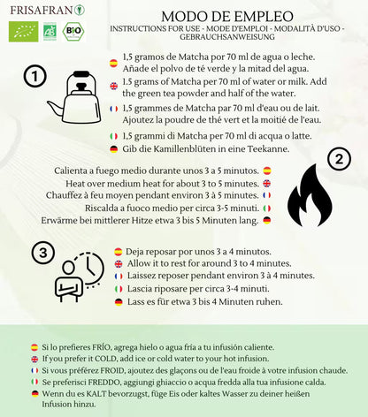 Té Verde Matcha - Calidad Y Sabor | Frisafran 100 G_4
