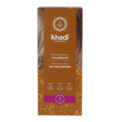 Corante natural Khadi castanho dourado 100 g
