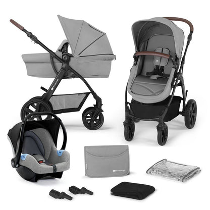 Carrito De Bebé Trío Convertible Moov Ct Hasta 22 Kg Grey_0
