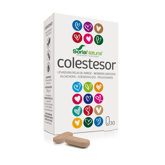 Colesterol Soria Natural 30 comprimidos