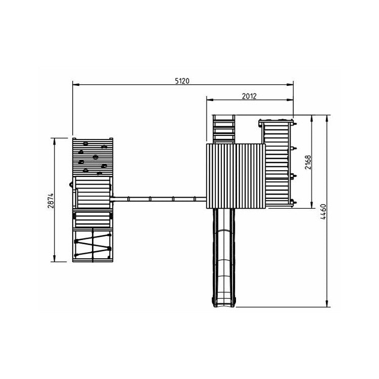 Parque Infantil Masgames Penthouse Xl Con Challenger._4