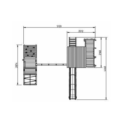 Parque Infantil Masgames Penthouse Xl Con Challenger._4