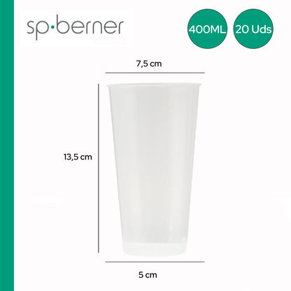 Pack De 20 Vasos Reutilizable 400cc_1