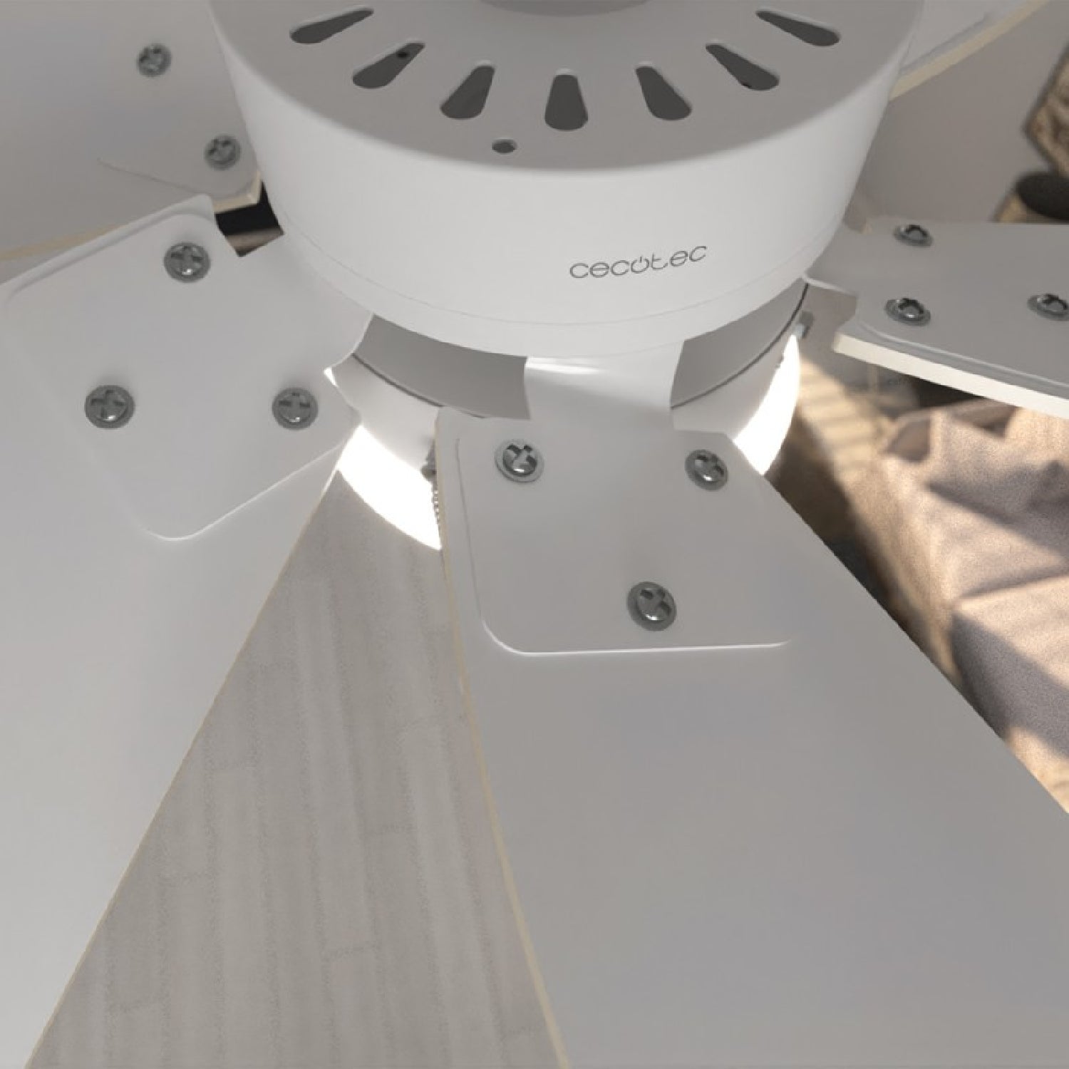 Cecotec Ventilador De Techo Con Luz Ventilador De Techo Energysilence Aero 3600 Vision Sunlight_4