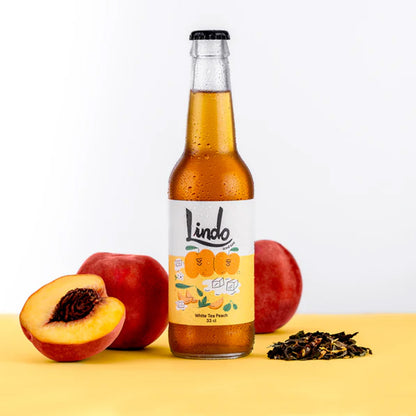 LINDO Chá Branco de Pêssego 330 ml