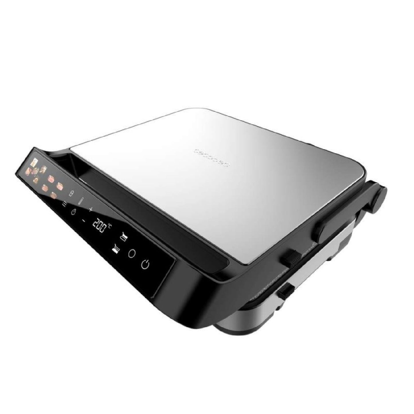 Cecotec Parrilla Eléctrica Con Grill Rock'ngrill 2000 Perfectcook. 2000w, Con Sonda Temperatura, Control Táctil, Dual Te_2