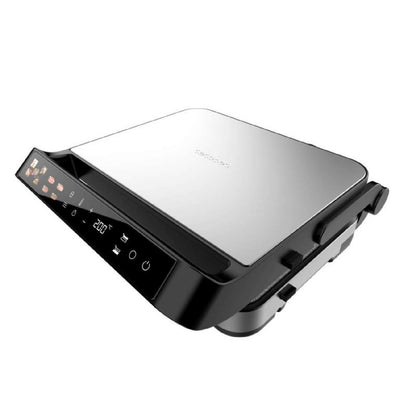 Cecotec Parrilla Eléctrica Con Grill Rock'ngrill 2000 Perfectcook. 2000w, Con Sonda Temperatura, Control Táctil, Dual Te_2