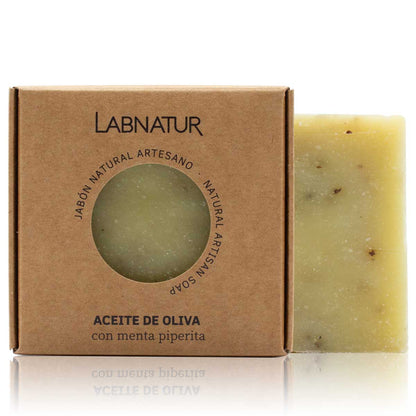 Jabón Natural Aceite de Oliva Premium Labnatur 100 g | Hidratante | Nutritivo | Piel Suave_0