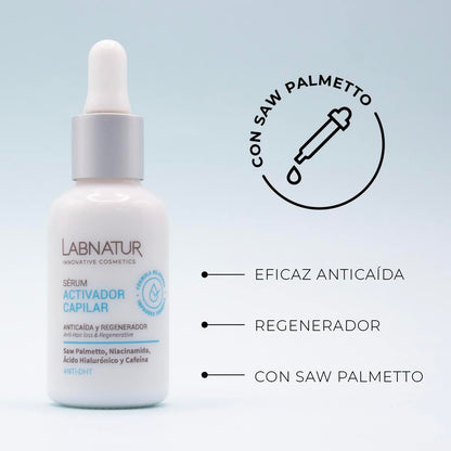 Labnatur Sérum Activador Capilar Anticaída 30 ml | Anti-DHT | Densidad y Volumen | Crecimiento | Vegano_1