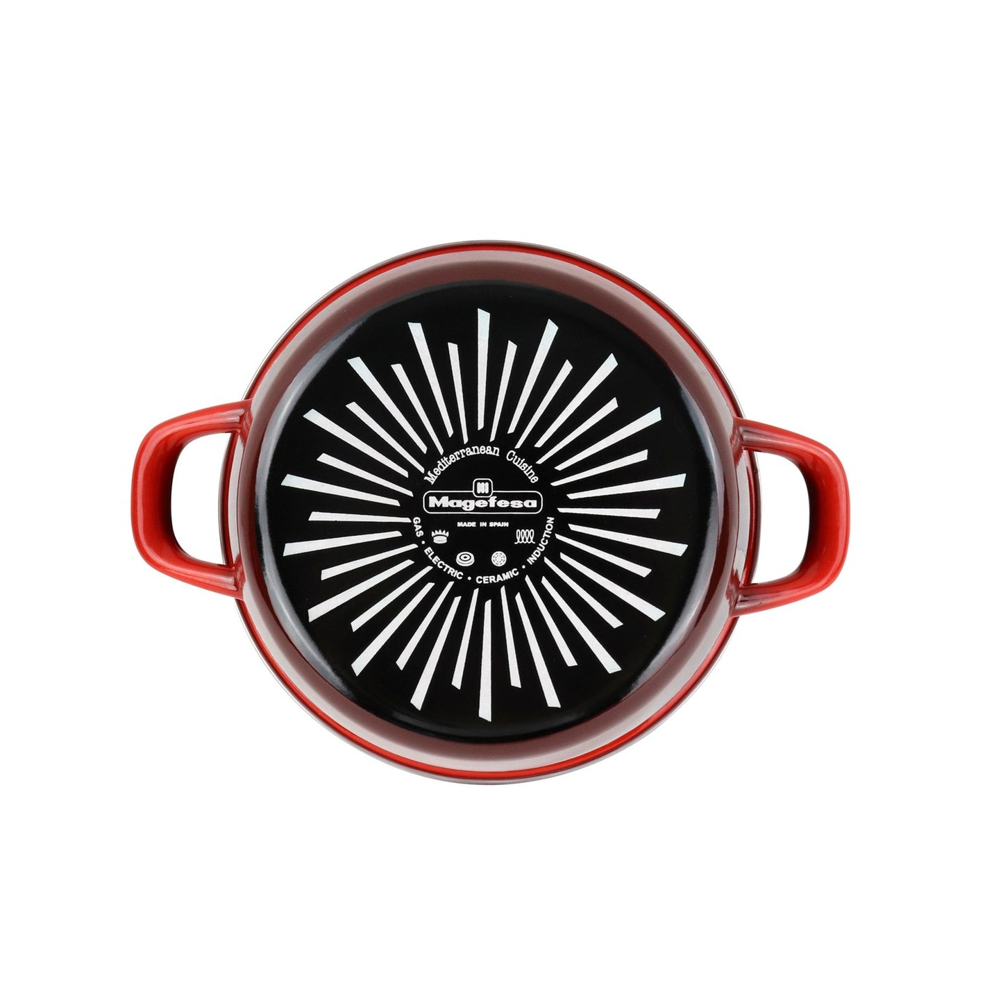 Olla 'sr' Ø20cm Con Tapa Vidrio Rojo Magefesa_5