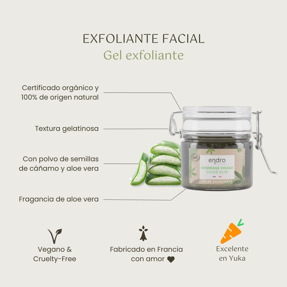 Esfoliante Facial Suave Endro Aloé - 100 ml