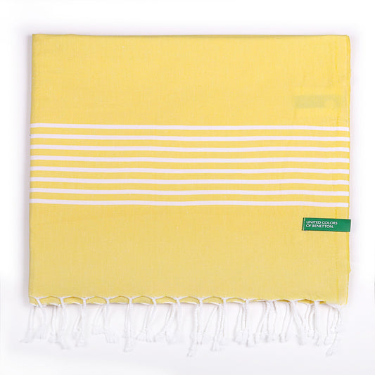 Hamman 80x165cm 170gsm 100%algodon Amarillo Casa Benetton