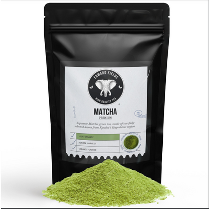 Matcha japonês cerimonial orgânico premium Edward Fields 50 g