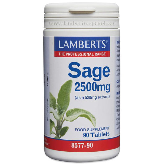 Salvia Lamberts 90 comprimidos 2500mg