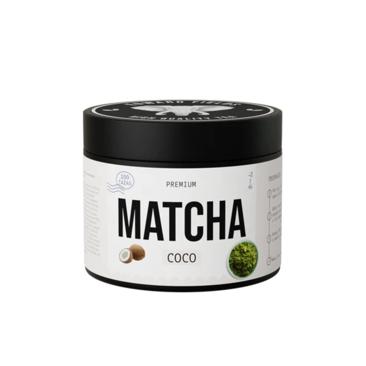 Chá Matcha Premium com Coco, Edward Fields Tea, 100g