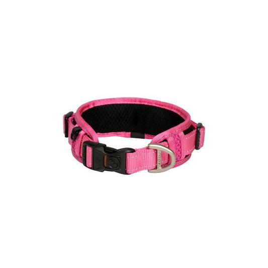 Collar Para Perro Grande, Modelo Padded De Rogz Rosa. Talla L (21-40kg)_0