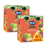 Embalagem x2 Sacos 100% Eco Fruit Sabor Maçã, Morango, Banana e Mirtilo 4x100 g-Hero Solo