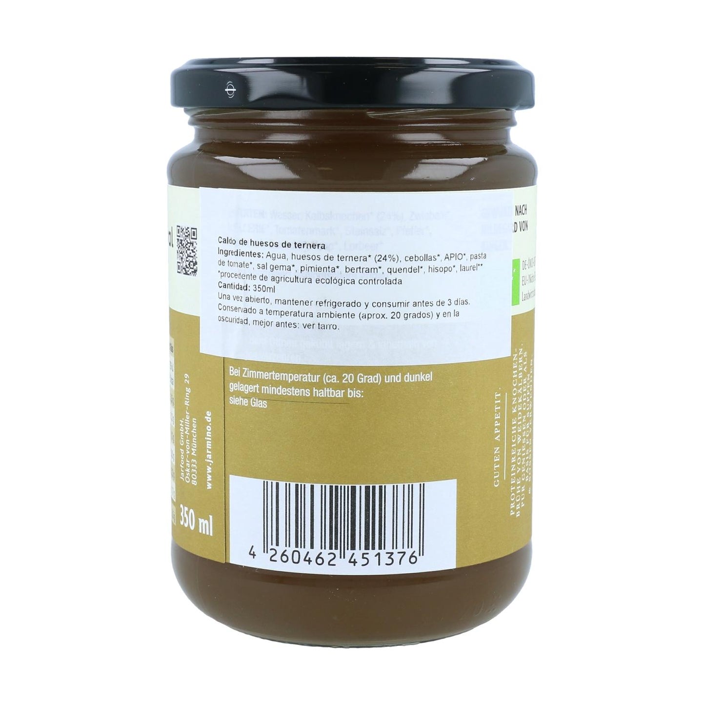 Caldo de Osso de Vitela Jarmino 350ml