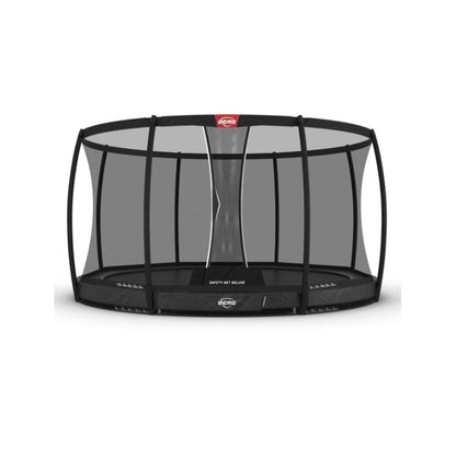 Cama Elastica Berg Inground Champion 430 + Red Deluxe Gris Safety Net Deluxe._0