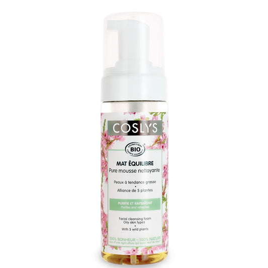 Coslys 200 ml Espuma de Limpeza para Pele Oleosa