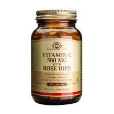 Rosa Mosqueta C 500 mg Solgar, 100 comprimidos