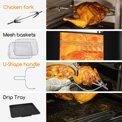 Fritadeira pneumática multifunções Aigostar Master 10L