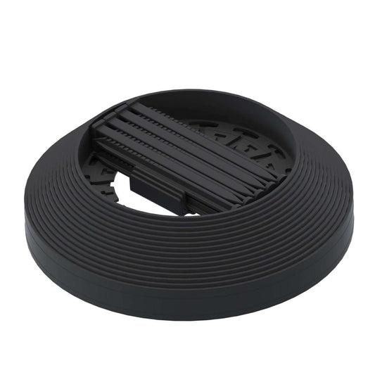 Bordura Flexible Snail / Unidad / 9x3.8x3.8 Cm / Negro_0