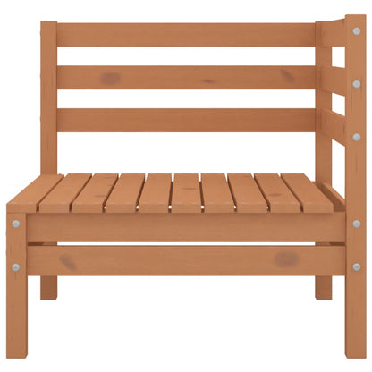 Juego Muebles De Jardín 4 Pzas Madera Maciza Pino Marrón Miel / Vetonek_0