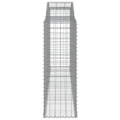 Cestas Gaviones 25 Uds Forma De Arco Hierro 300x50x140/160 Cm_4