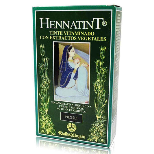 Hennatint preto Radhe Shyam 120 ml