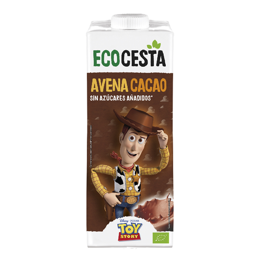 Bebida de Aveia e Cacau Biológica, 1L Ecocesta