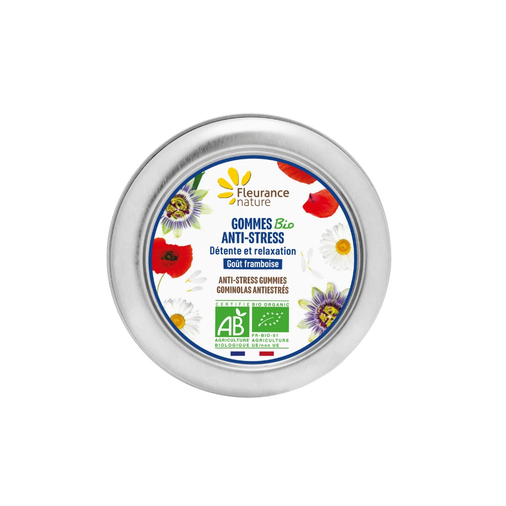 Gominolas Antiestrés Eco Frambuesa Fleurance Nature 30g_0