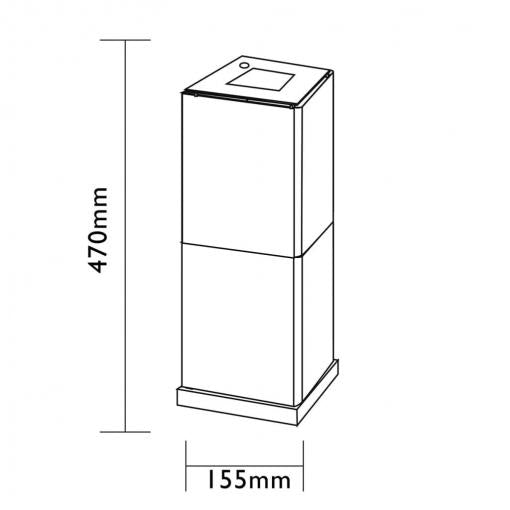 Candeeiro solar decorativo Luxform Martinique