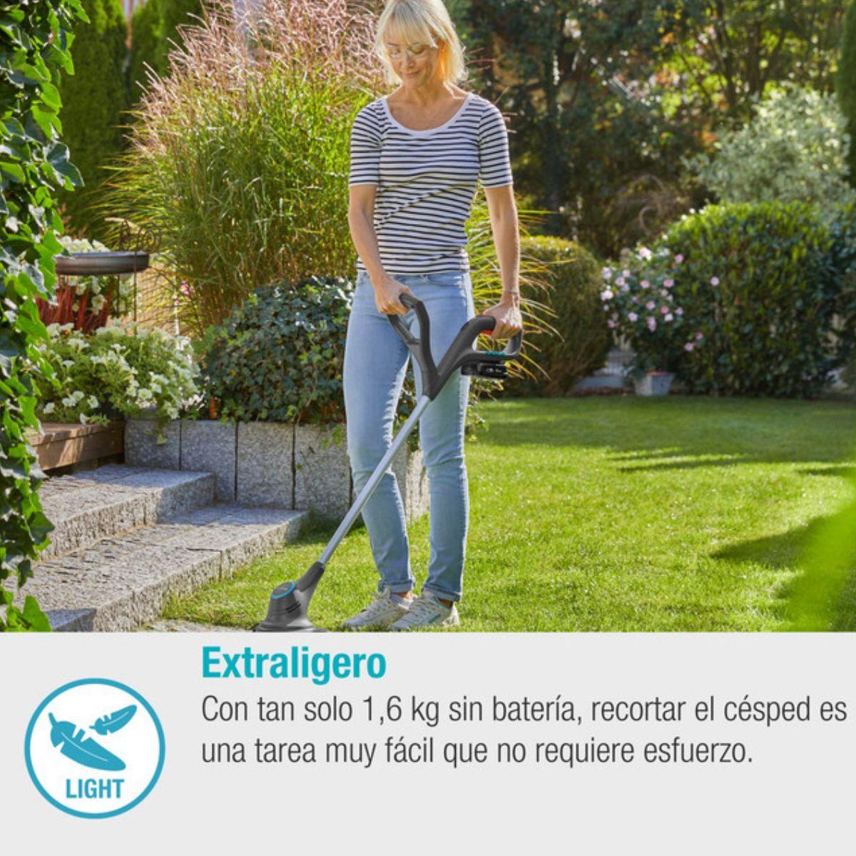 Conjunto de aparadores de orlas alimentados por bateria Gardena SmallCut 23/18 V P4A