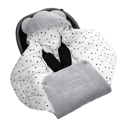Saco Para Grupo 0 Unviersal Invierno Royal Baby Grey_0