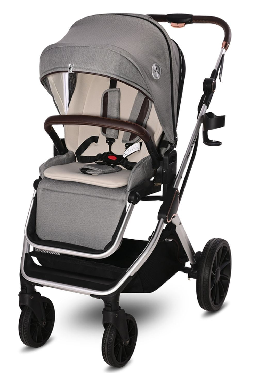 Carrito De Bebé Duo Glory Hasta 22 Kg Opaline Grey_2