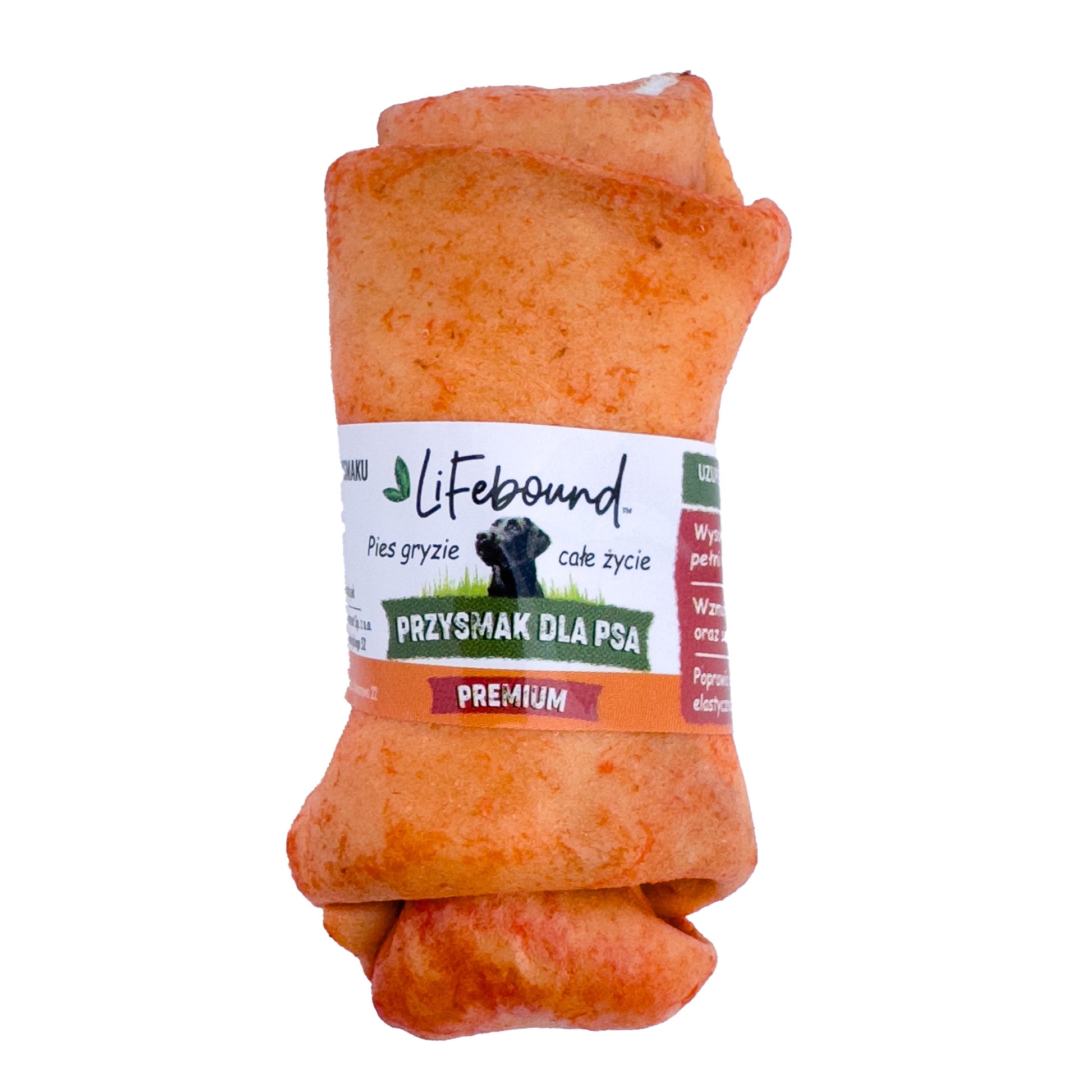 Lifebound - Hueso Masticable Natural Para Perros De Cuero De Ternera En Forma De Hueso Con Sabor Miel - 10 Piezas S_0