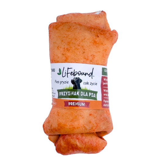 Lifebound - Hueso Masticable Natural Para Perros De Cuero De Ternera En Forma De Hueso Con Sabor Miel - 10 Piezas S_0