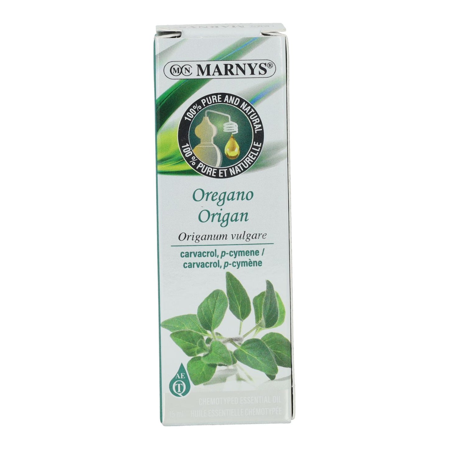 Óleo Essencial de Orégãos Marnys 15 ml